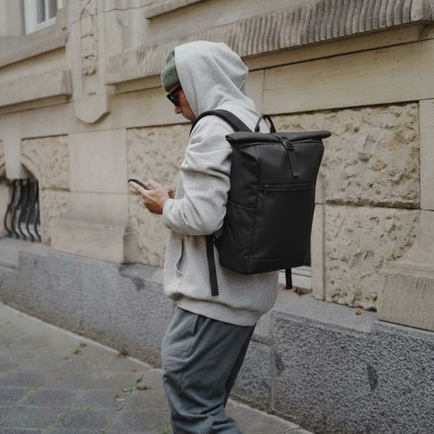 PRE ORDER! URBAN ROLL TOP BACKPACK - WATERPROOF